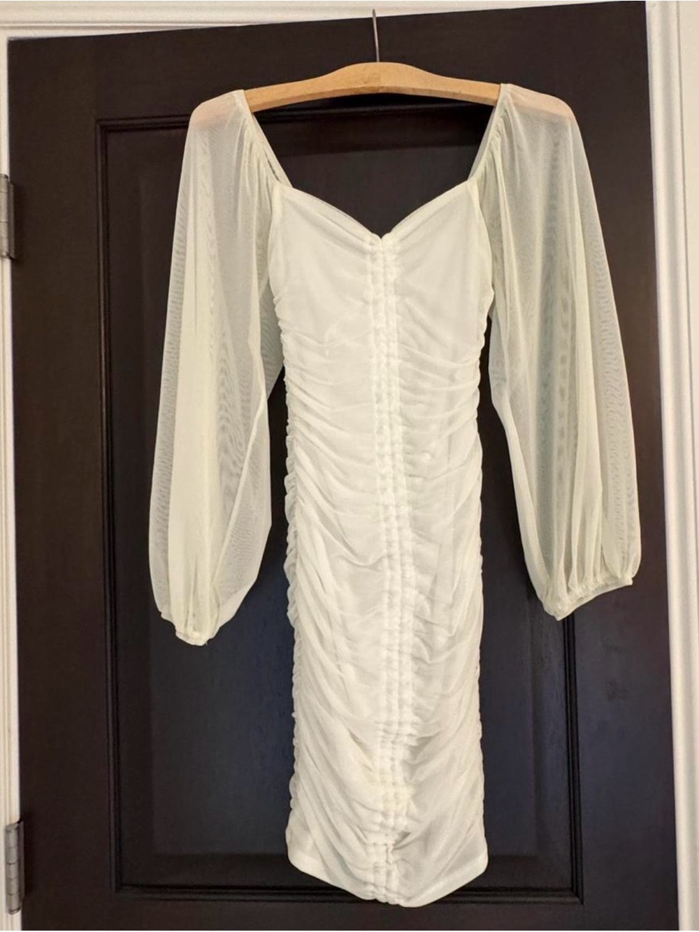 Emory Park Adjustable White Dress